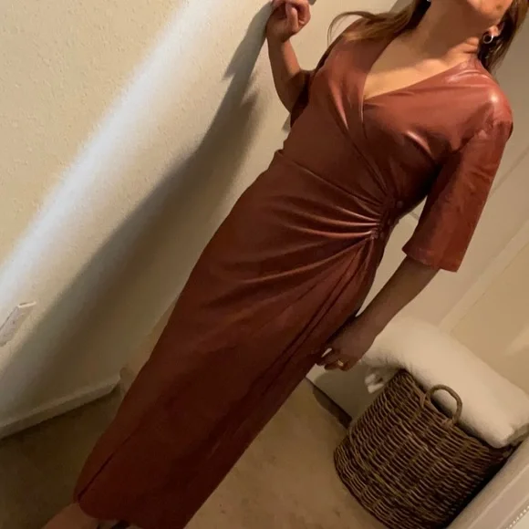 Nanushka HELISA BRICK VEGAN LEATHER - Picture 12 of 16